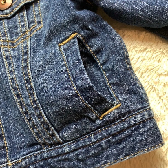 Simple Joys by Carter's Toddler Girls' Denim Jacket 24M - Picture 5 of 15
